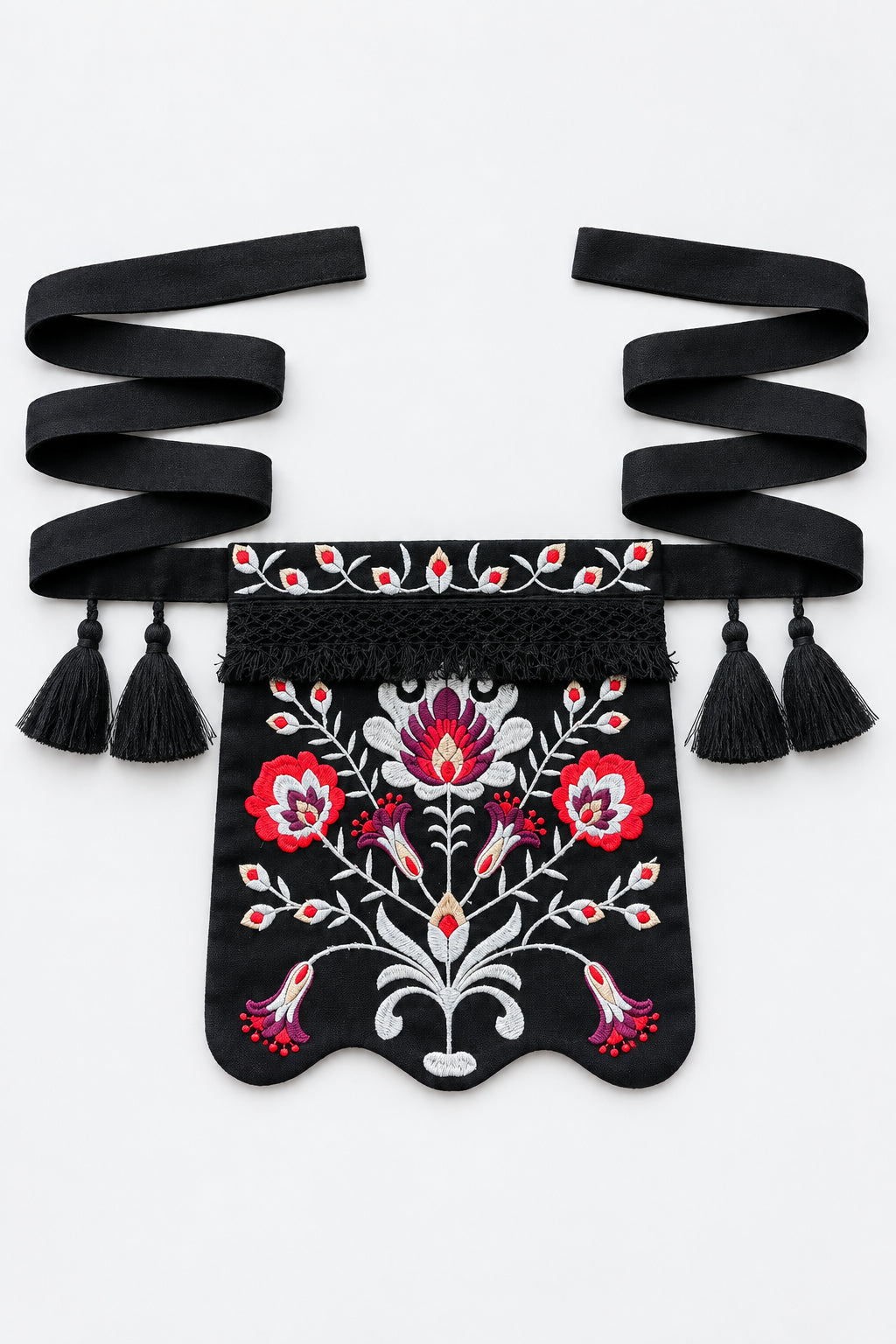 Lush Flower Belt Pocket (Ladunka)