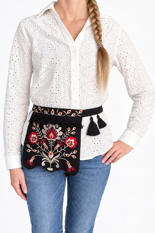Lush Flower Belt Pocket (Ladunka)