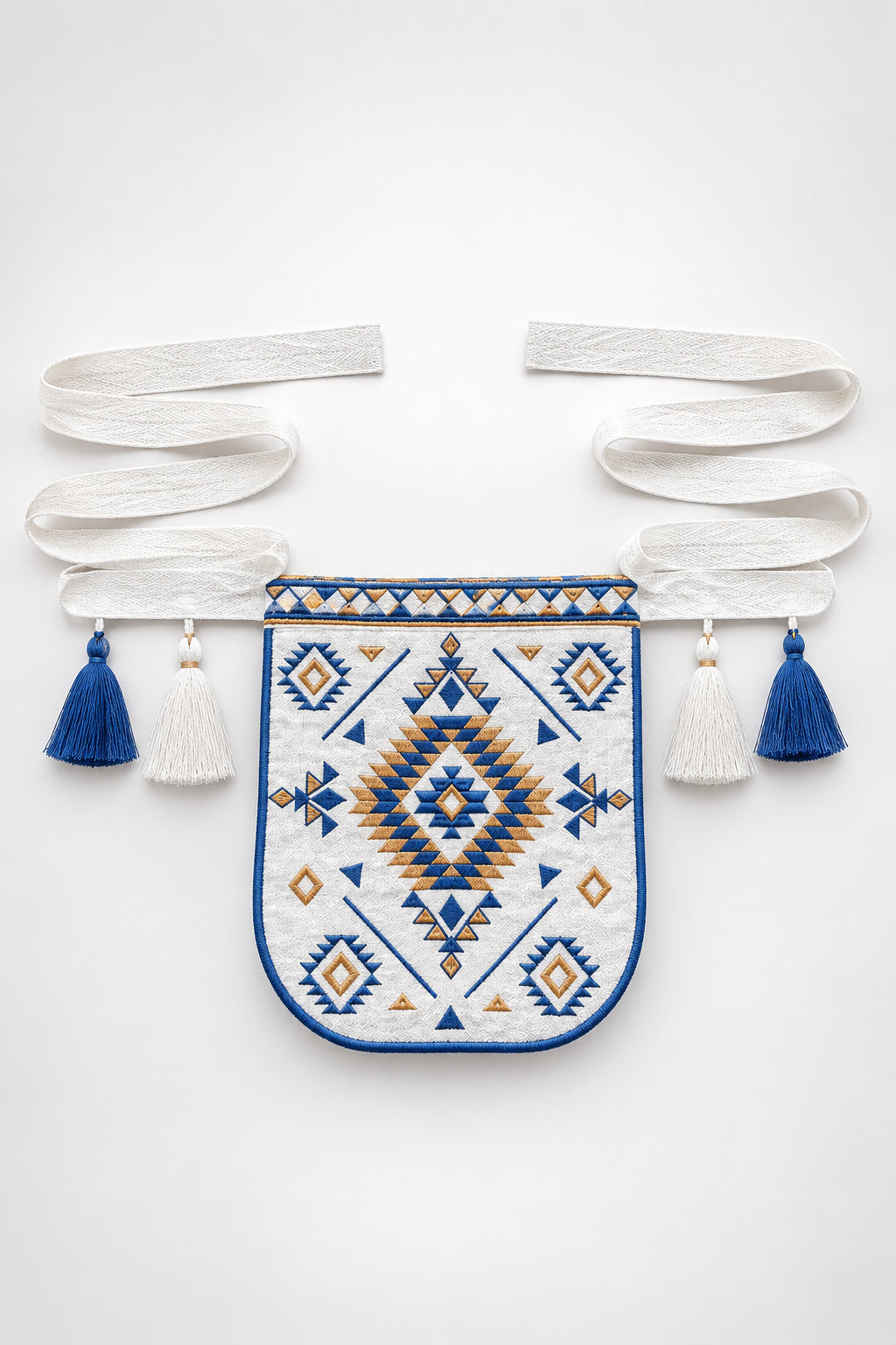Geometric Belt Pocket (Ladunka)
